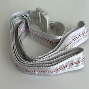 Classic Industrial Belt White Off-White